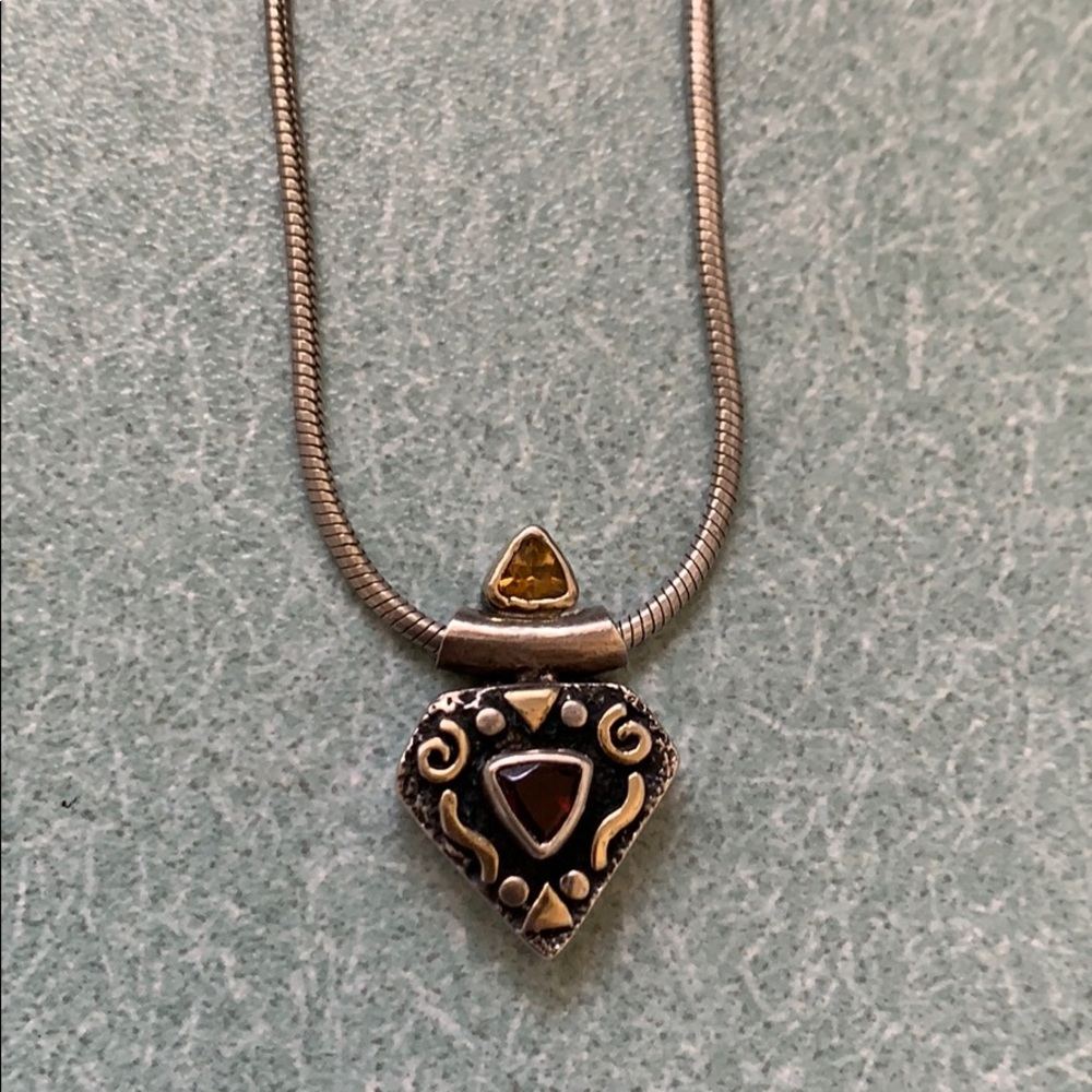 Necklace 925 silver chain & pendant